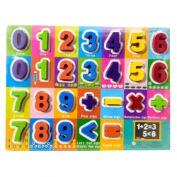 Набор деревянных цифр Logoped, 22x30 см