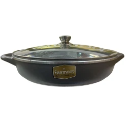 Жаровня Ferrmont ZTW-FTB28, 28 см, серая