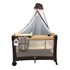 Manej-çarpayı Cool Baby VL-KIDS-133, bej, 120х60х75 sm