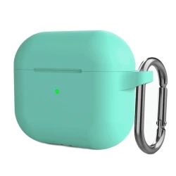 Чехол для наушников Airpods 3 Silicone Case для Apple AirPods 3 Mint Green
