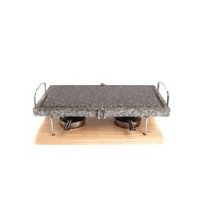Qril isitmə ilə Hom-me 105575, 41x22x15 sm, mərmər, boz