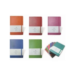 Блокнот Lizy 168 листов, серебристый