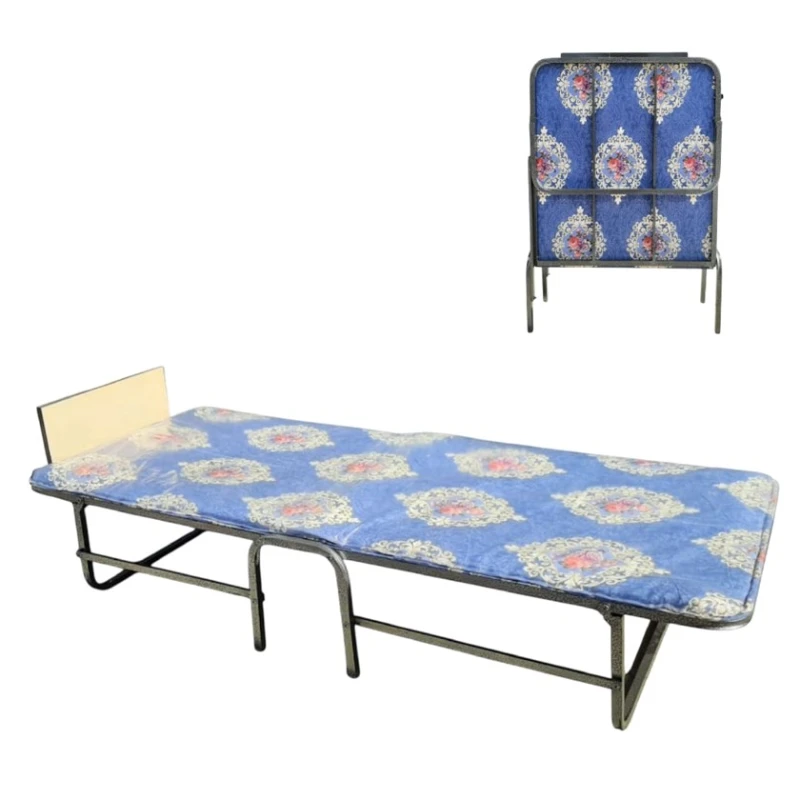 Раскладушка, сталь, 180x75x3 см, черная Раскладушка, сталь, 180x75x3 см, черная