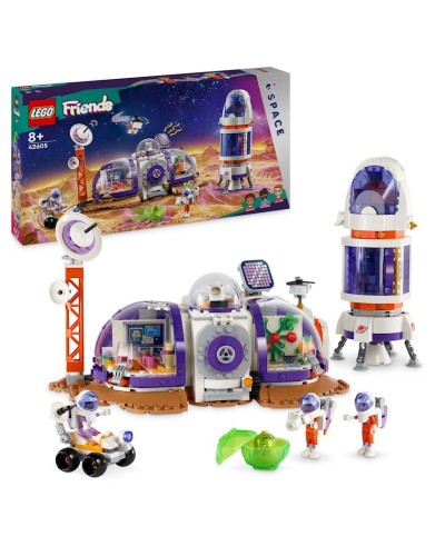 Konstruktor LEGO Friends Mars Space Base and Rocket 42605, 8+ yaş, 981 detal