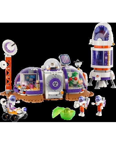 Konstruktor LEGO Friends Mars Space Base and Rocket 42605, 8+ yaş, 981 detal
