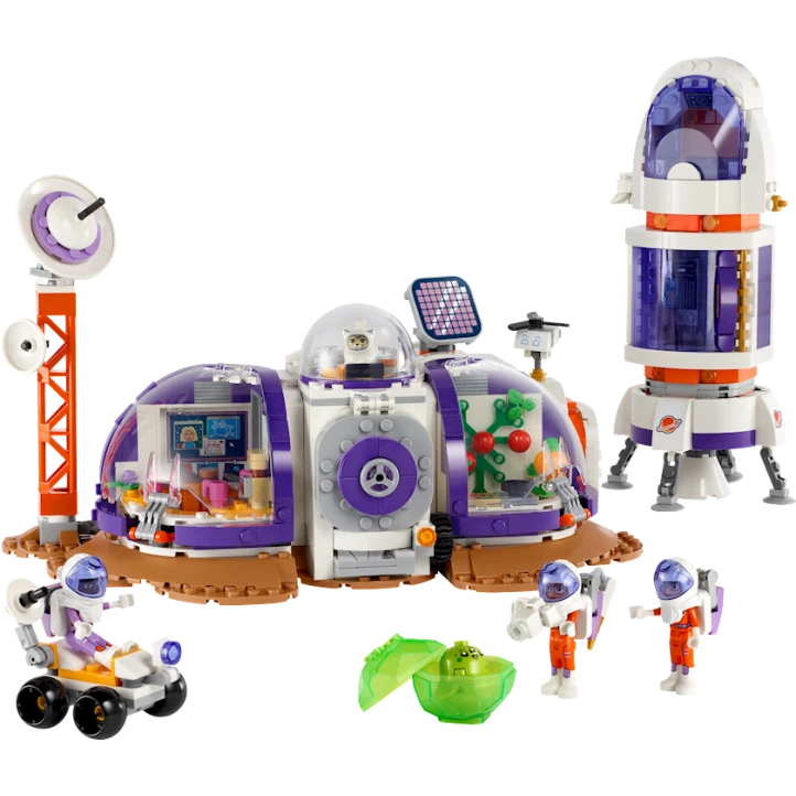 Конструктор LEGO Friends Mars Space Base and Rocket 42605, 8+ лет, 981 деталь