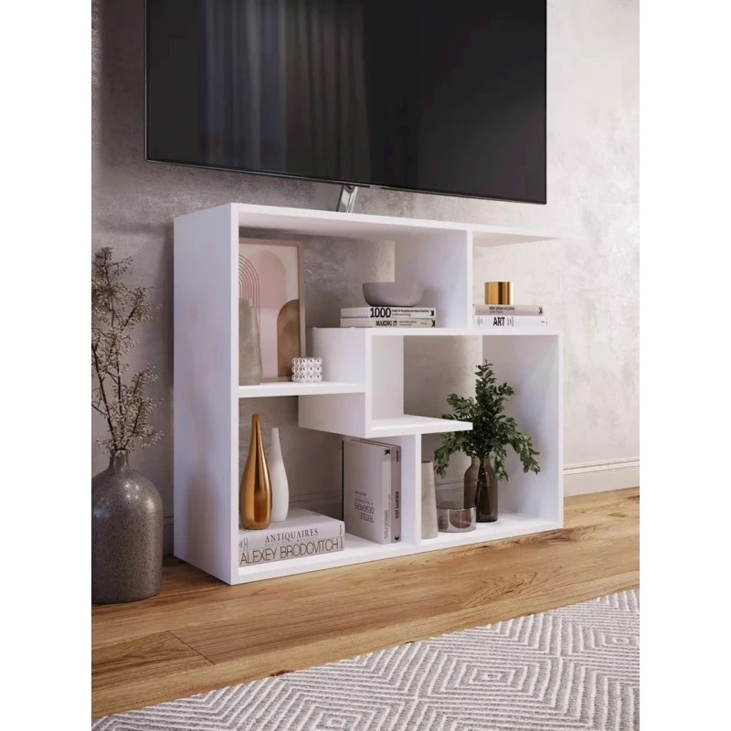 TV üçün tumba 3563_LETNEWTumHomeWh, LDSP, ağ, 73x28x90 sm TV üçün tumba 3563_LETNEWTumHomeWh, LDSP, ağ, 73x28x90 sm