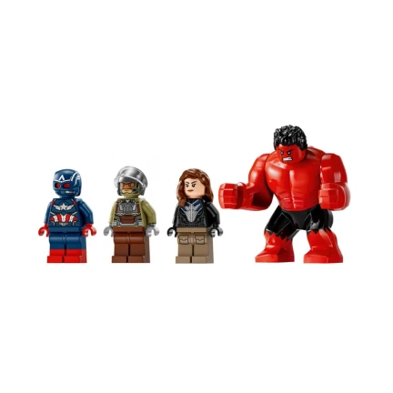 Конструктор LEGO Marvel Super Heroes: 76292 Captain America Vs. Red Hulk Battle, 223 элемента, 8+ лет