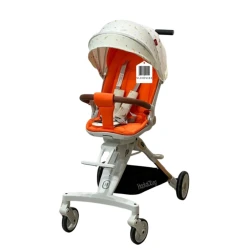 Детская коляска Baby Speed VL-KIDS-153, белая Детская коляска Baby Speed VL-KIDS-153, белая