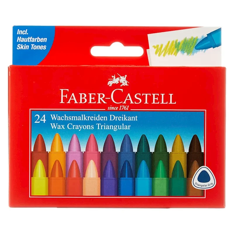 Мелки Faber-Castell 120024, 24 цветов Мелки Faber-Castell 120024, 24 цветов