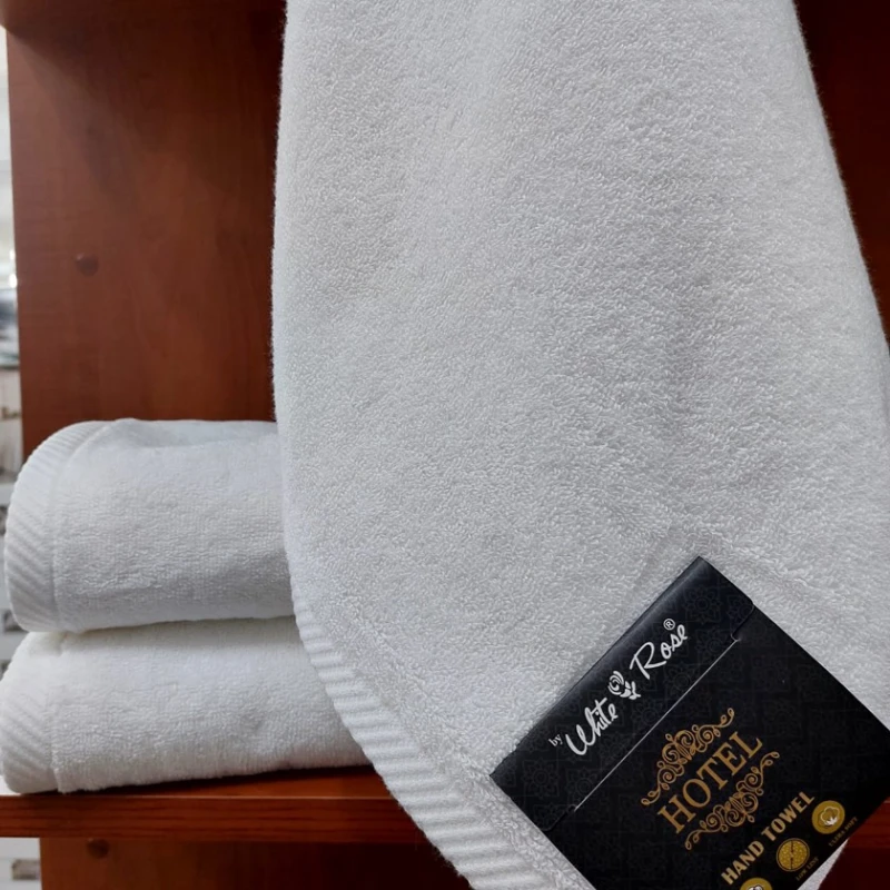 Полотенце MiraNova FS-178, хлопок, 50×90 см, белое Полотенце MiraNova FS-178, хлопок, 50×90 см, белое