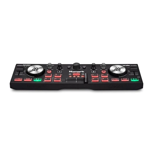 DJ контроллер Numark DJ2GO2 Touch, 86x314x160 мм, 0.340 кг, черный DJ контроллер Numark DJ2GO2 Touch, 86x314x160 мм, 0.340 кг, черный