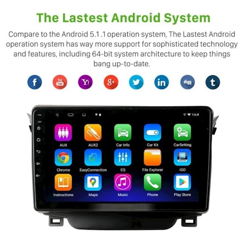 Автомобильный монитор Still Coll Hyundai I30 2015 Автомобильный монитор Still Coll Hyundai I30 2015