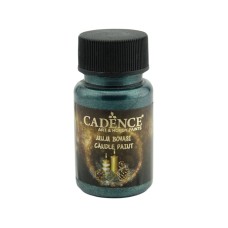 Şamlar üçün boya Cadence Candle Paint 2140 Petrolium 50 ml