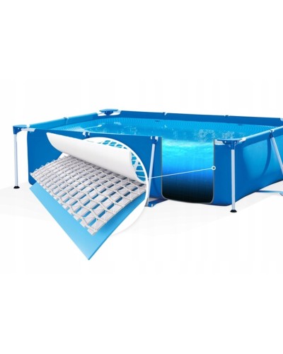 Karkaslı hovuz İntex Rectangular Frame H28271NP, göy, 260x160x65 sm, 2282 l
