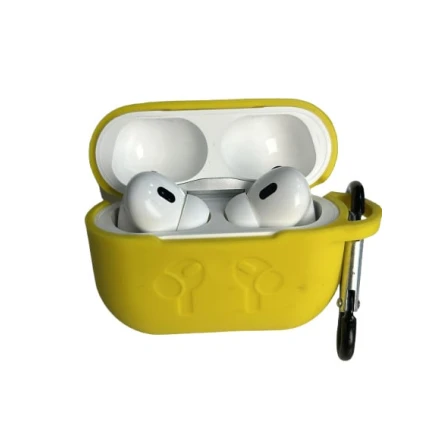 Чехол для Airpods Pro, силиконовый, желтый Alo Aks