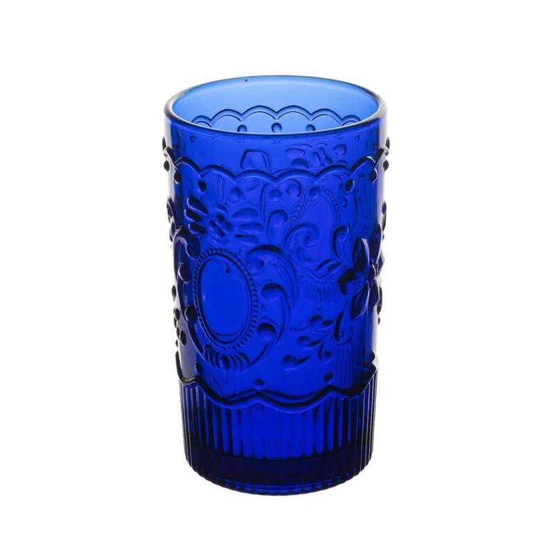 Набор стаканов Gipfel Ontario 51524, 2 шт, 430 мл, стекло, синий