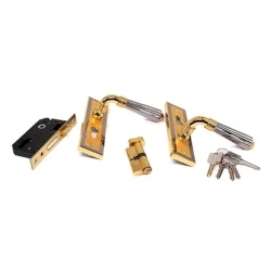 Замок врезной 01 INZ1Y Fume, золотистый Замок врезной 01 INZ1Y Fume, золотистый