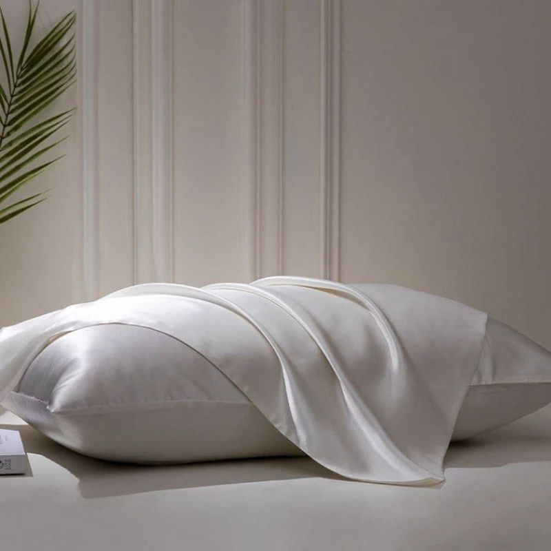 Наволочка Ukrainochka 5, шелковая 50х70 см, белая