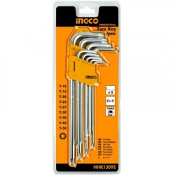 Набор ключей Torx Ingco HHK13092 Industrial 9 шт
