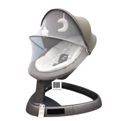 Кресло-качалка Cool Baby VL-KIDS-168, серая Кресло-качалка Cool Baby VL-KIDS-168, серая