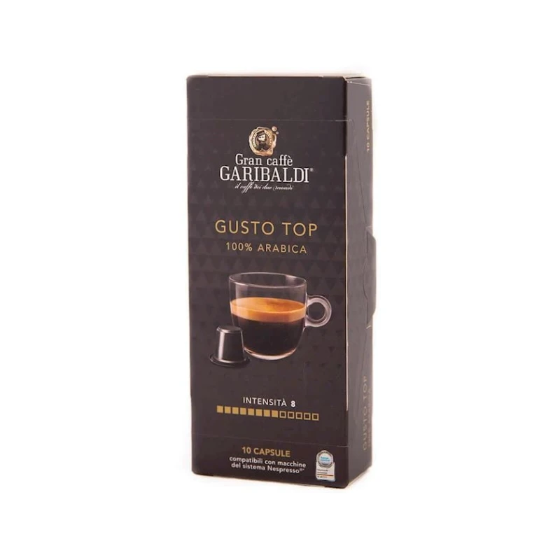 Кофе в капсулах Garibaldi Gusto Top for Nespresso, 10 шт Кофе в капсулах Garibaldi Gusto Top for Nespresso, 10 шт