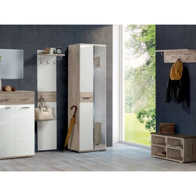 Вешалка Art_asilqan_16, ламинат, коричневая, 20х80 см Вешалка Art_asilqan_16, ламинат, коричневая, 20х80 см