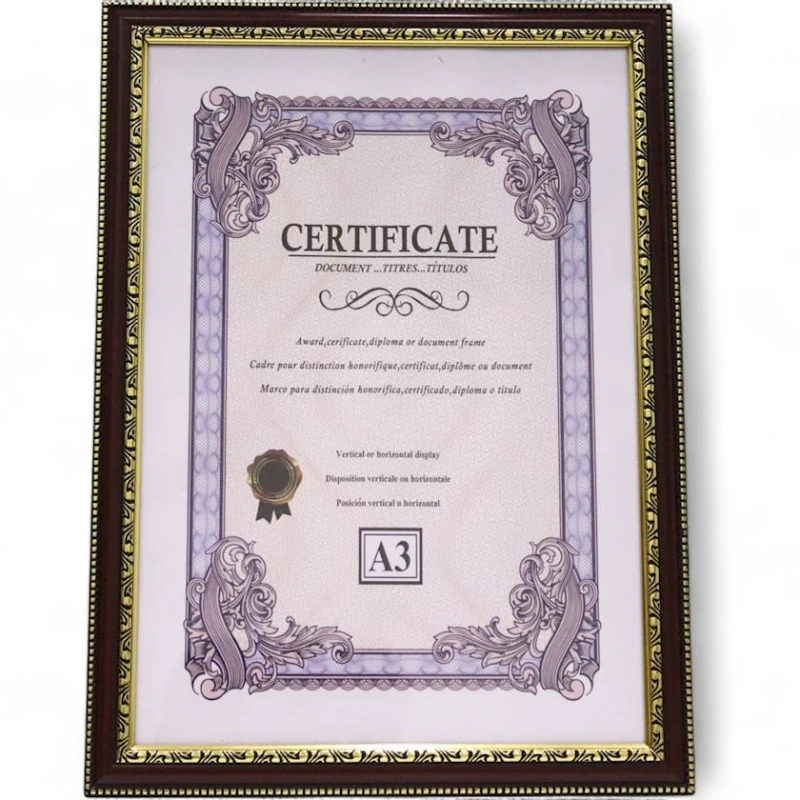 Foto çərçivə PS8058, A3, 30x40 sm, qəhvəyi Foto çərçivə PS8058, A3, 30x40 sm, qəhvəyi