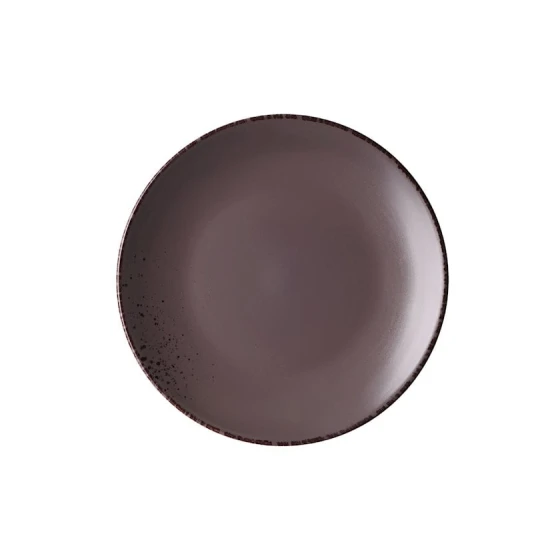 Десертная тарелка Ardesto Lucca AR2926GMC, 26 см, керамика, коричневая Десертная тарелка Ardesto Lucca AR2926GMC, 26 см, керамика, коричневая