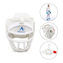 Boks dəbilqəsi Aravaza 323a_392980431, ağ, ölçü M