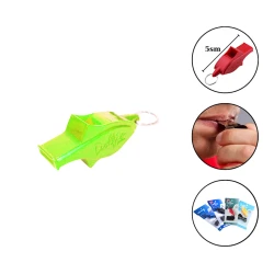 Свисток Molten 5041/1 пластик, желтый, 5 см