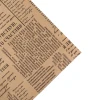 Qablaşdırma kağızı Newspaper, 70x100 sm, qəhvəyi