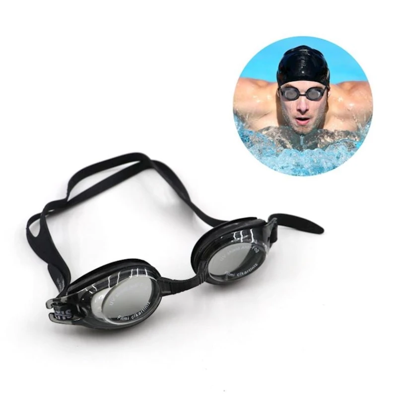 Üzgüçülük üçün eynək Altis 02, silikon, qara