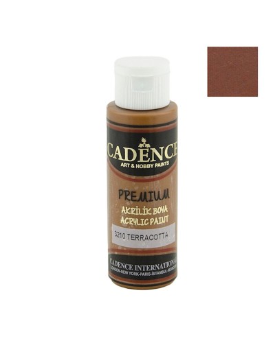 Akril boya Cadence Premium Acrylic Paint 3210 Terracotta, 70 ml