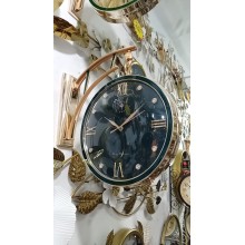 Divar saatı SS-079, 30 sm, qızılı