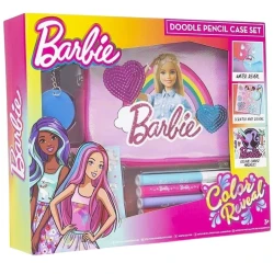 Пенал с наполнением RMS International Barbie Doodle, разноцветный