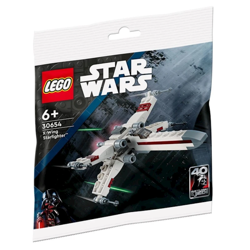 Конструктор LEGO Star Wars X-wing Starfighter 30654, 6+ лет, 87 шт