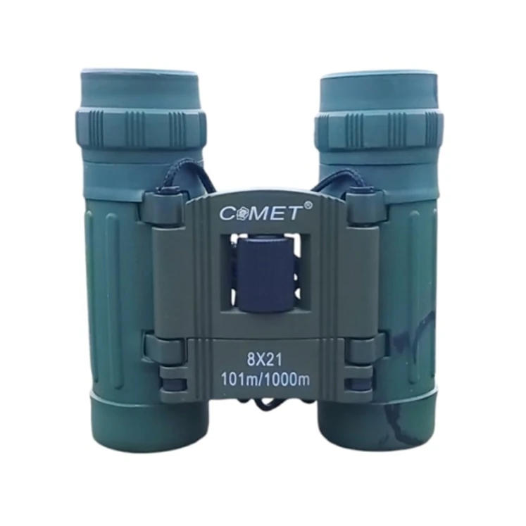Бинокль Comet 8x21 101м\1000м, зеленый Бинокль Comet 8x21 101м\1000м, зеленый