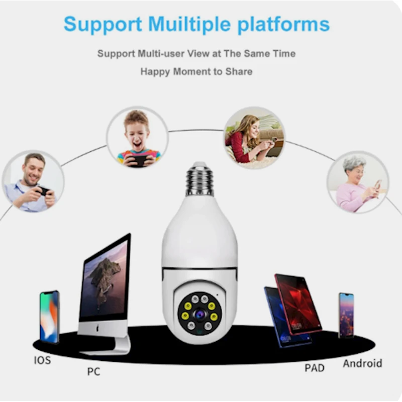 IP-kamera TB-012 Wi-Fi panorama IP-kamera TB-012 Wi-Fi panorama