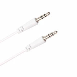 Kabel AUX Celebrat AU-01 White 1 m