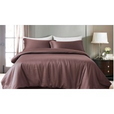 Yataq dəsti Askona Solid Tencel 1118, yorğan üzləri 200х220 sm, yastıq üzləri 50х70 sm, avro, evkalipt lif, макиато, qəhvəyi