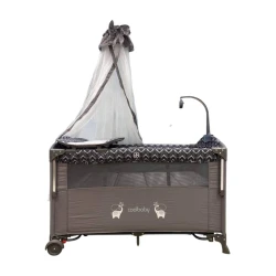 Детская кроватка smr779, коричневая Детская кроватка smr779, коричневая