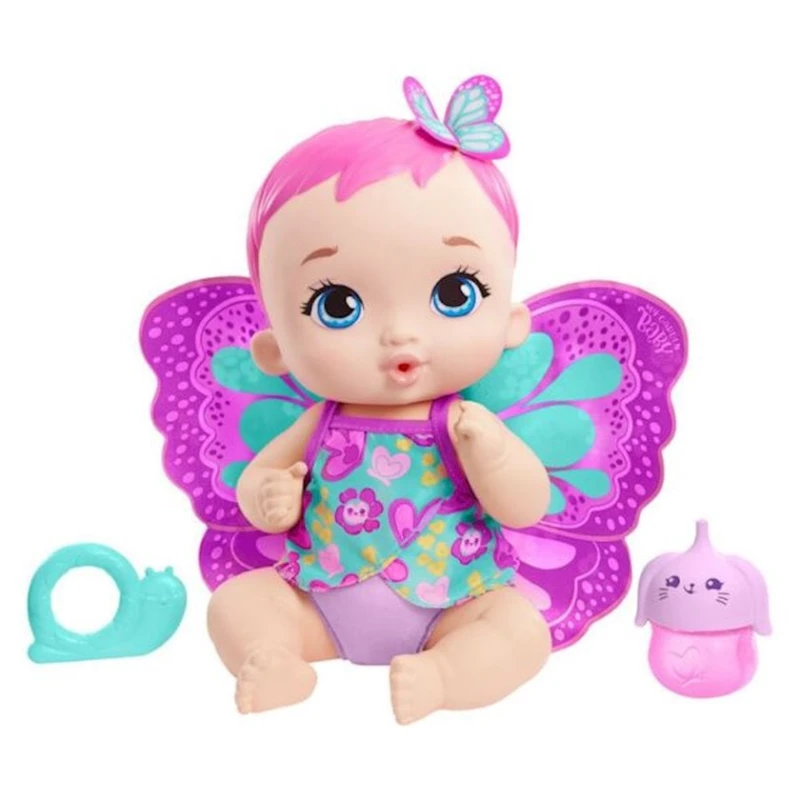 Kukla My Garden Baby, Feed & Change Baby Butterfly Doll GYP10, 30 sm Kukla My Garden Baby, Feed & Change Baby Butterfly Doll GYP10, 30 sm