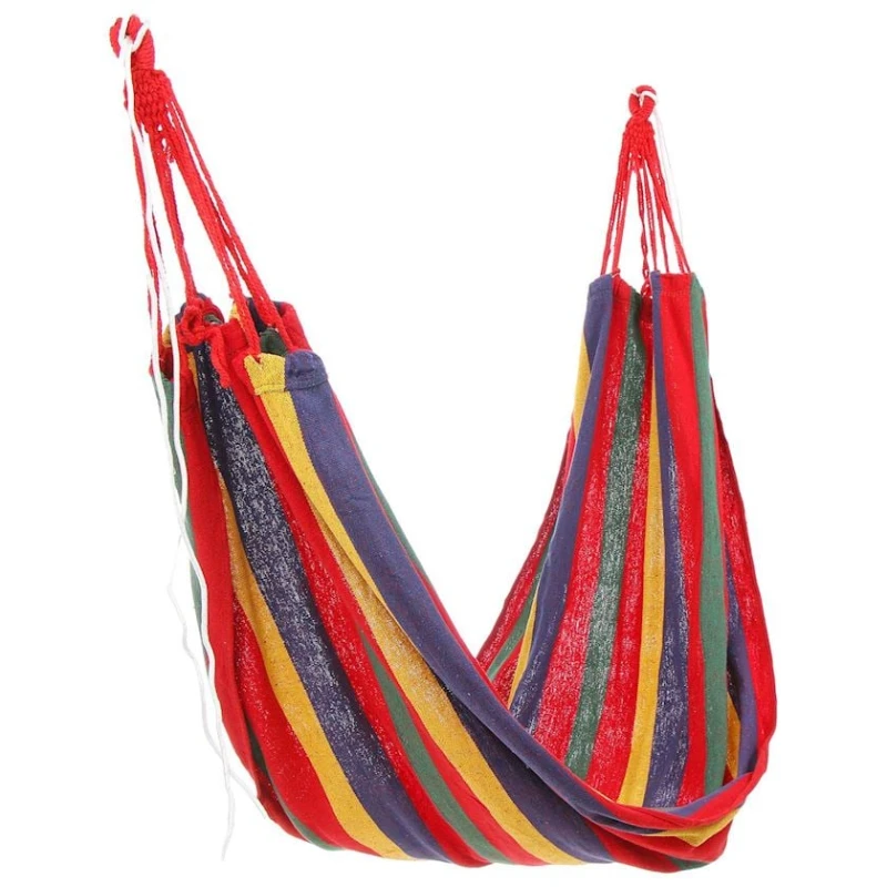 Гамак Maclay 634856, 80x200 см, разноцветный, хлопок Гамак Maclay 634856, 80x200 см, разноцветный, хлопок