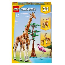 Konstruktor LEGO Creator 3in1 Wild Safari Animals 31150, 9+ yaş, 780 hissə