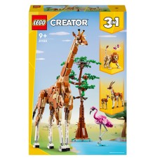 Konstruktor LEGO Creator 3in1 Wild Safari Animals 31150, 9+ yaş, 780 hissə