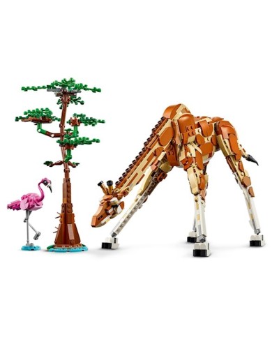 Konstruktor LEGO Creator 3in1 Wild Safari Animals 31150, 9+ yaş, 780 hissə