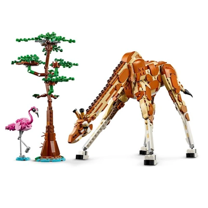 Конструктор LEGO Creator 3in1 Wild Safari Animals 31150, 9+ лет, 780 элементов