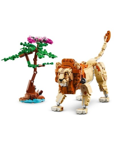 Konstruktor LEGO Creator 3in1 Wild Safari Animals 31150, 9+ yaş, 780 hissə