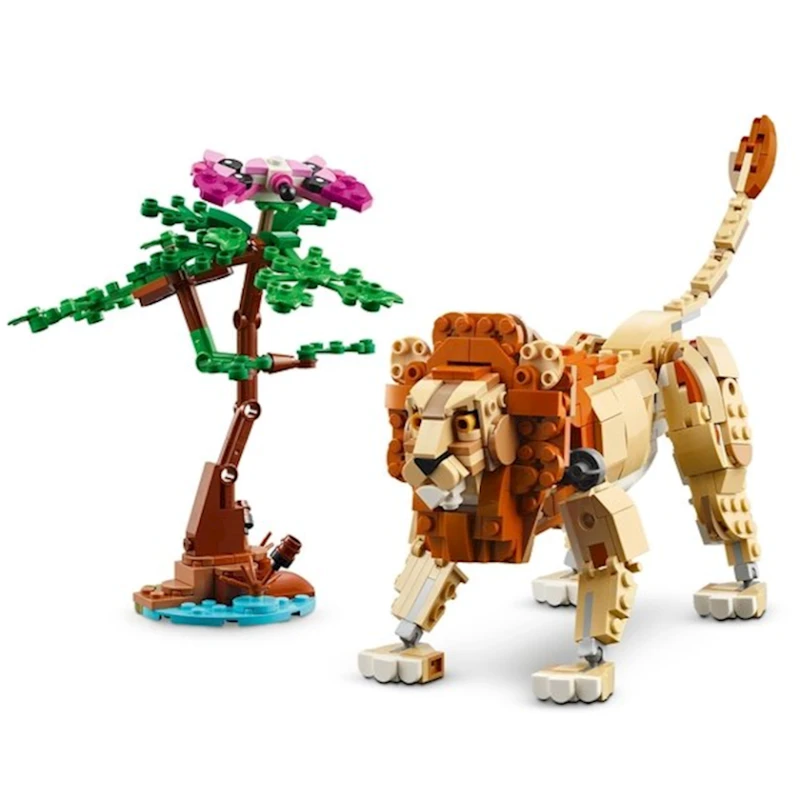 Конструктор LEGO Creator 3in1 Wild Safari Animals 31150, 9+ лет, 780 элементов